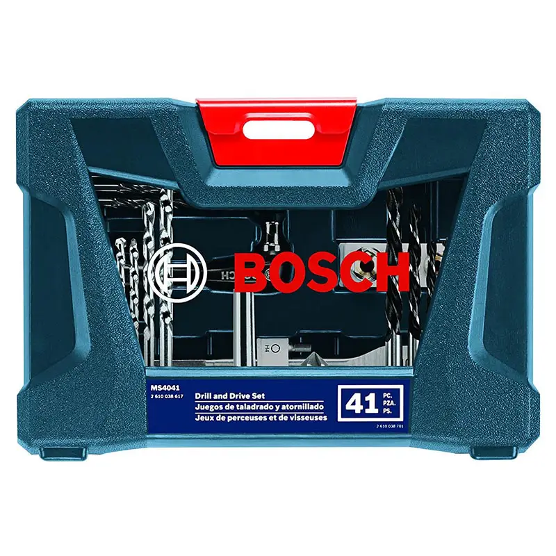 SET VLINE 41 ACCESORIOS BOSCH PARA TALADRO Y ATORNILLADOR