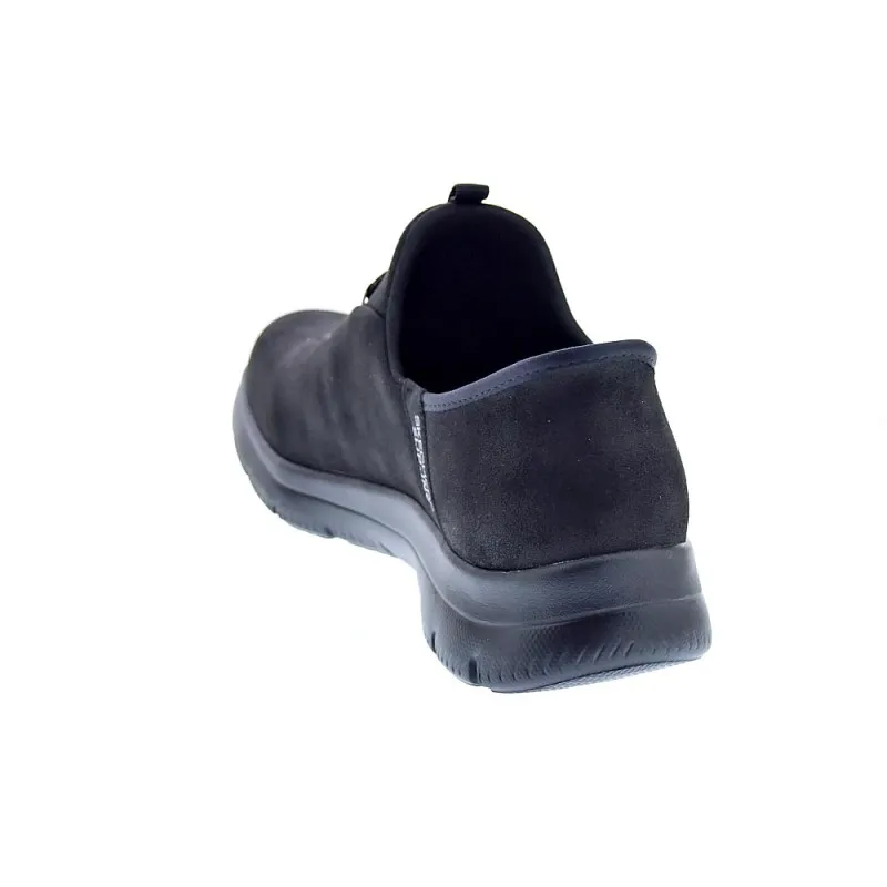 SKECHERS ZAPATILLAS MUJER SUMMITS SLIPINS NEGRO