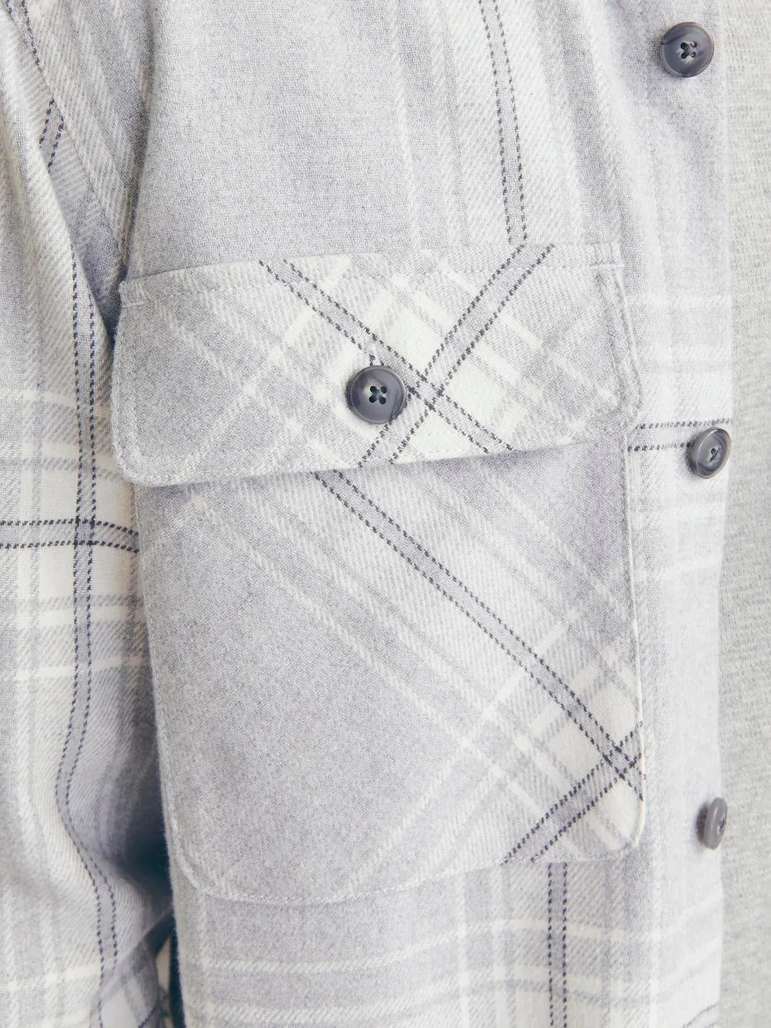 Sobrecamisa Corte comfort | Gris intermedio | Jack & Jones®