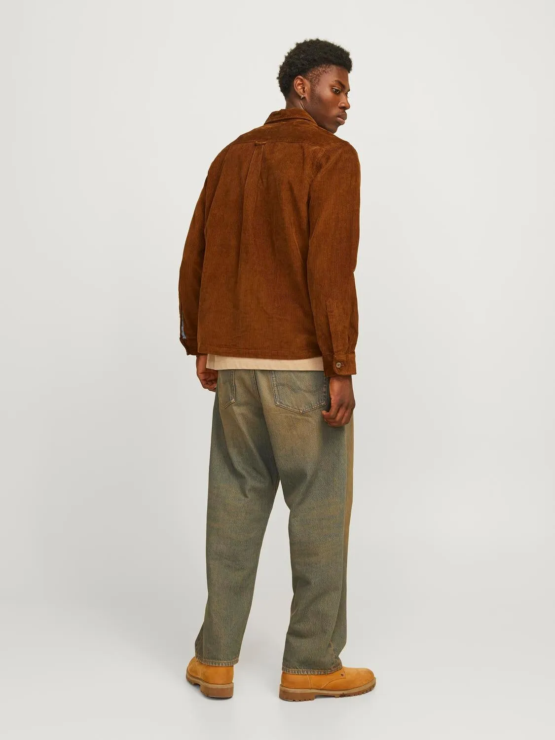 Sobrecamisa Corte comfort | Marrón oscuro | Jack & Jones®