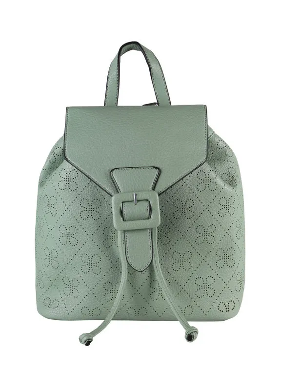 Solada Mochila de mujer con botón.