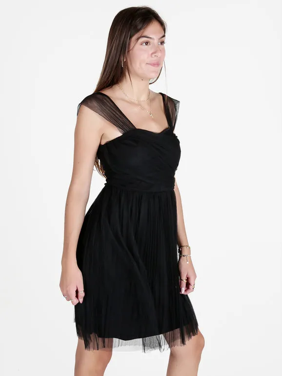 Solada Vestido de tul sin mangas para mujer