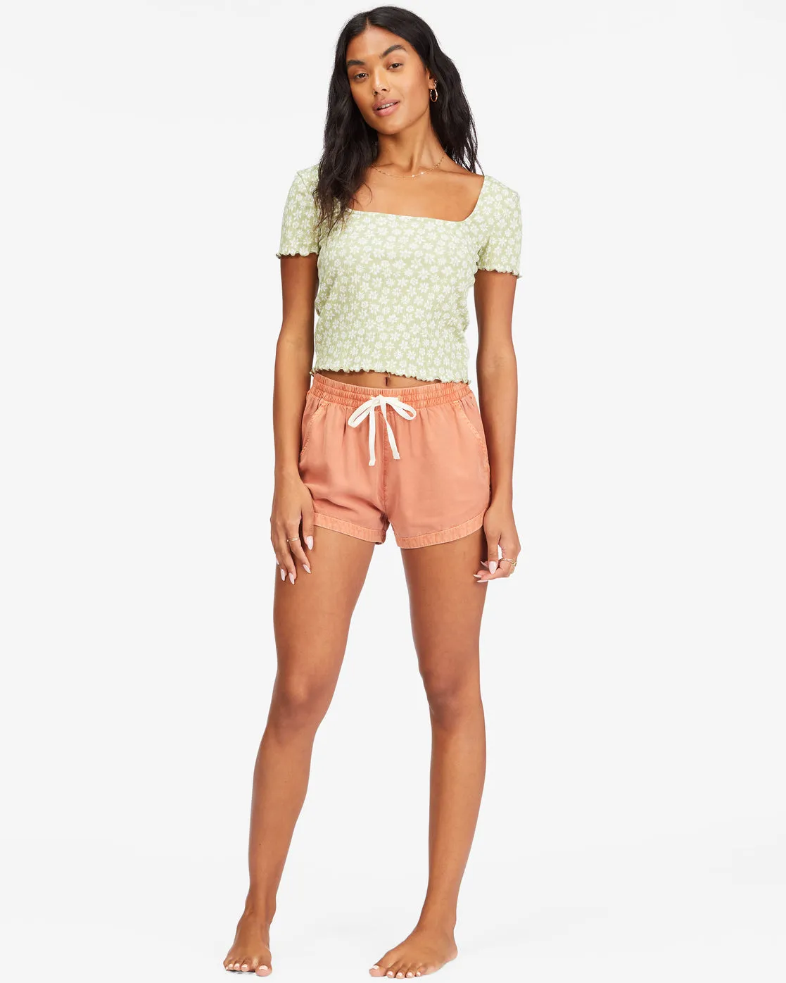 Squared Away Knit Top