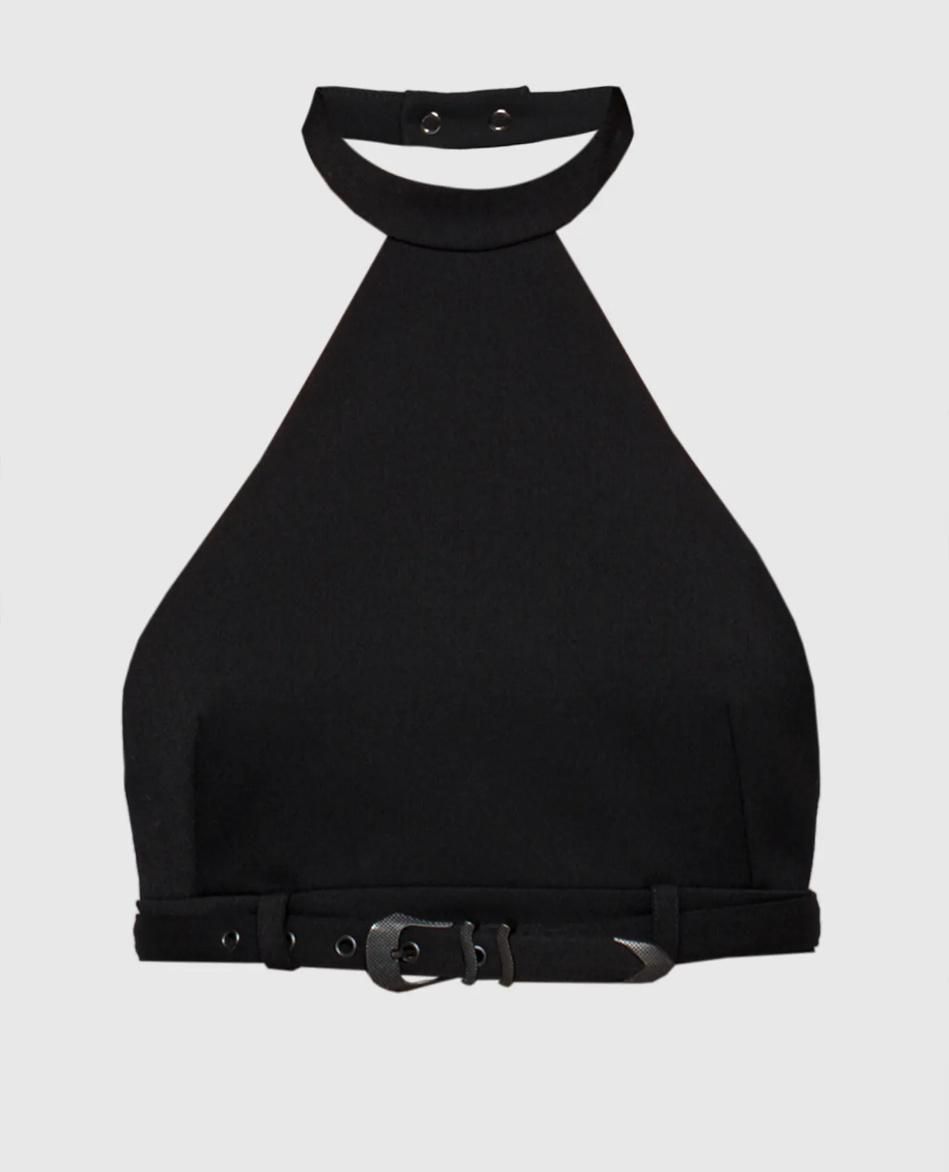 SSHEENA Black top TRILLY with wool