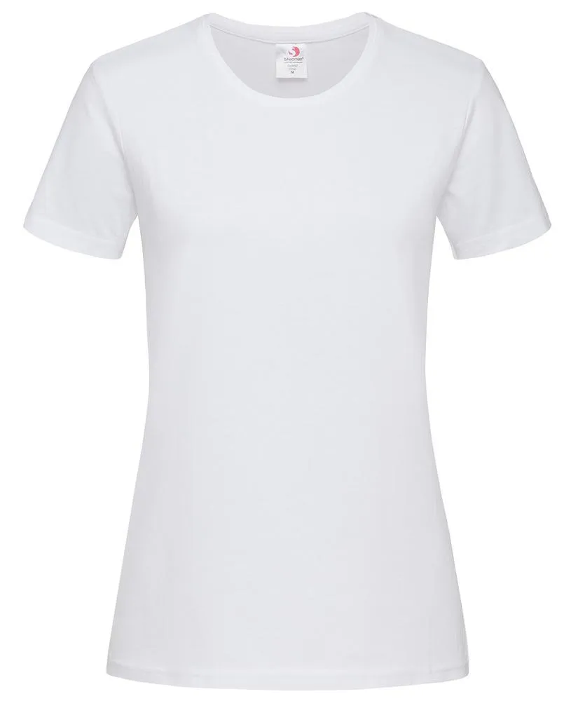 STEDMAN STE2160  CAMISETA CUELLO REDONDO PARA MUJER STEDMAN COMFORTT  BLANCO