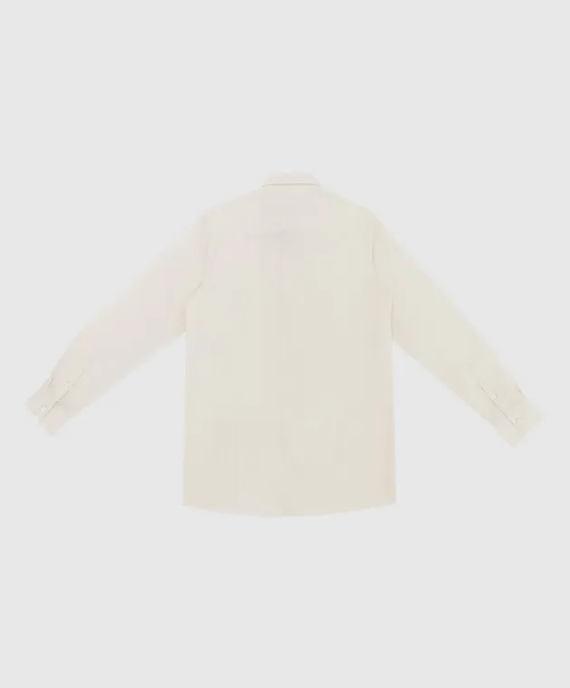 Stefano Ricci Children's light beige shirt