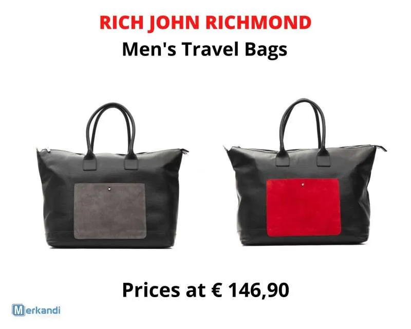 STOCK BOLSOS DE HOMBRE RICH JOHN RICHMOND