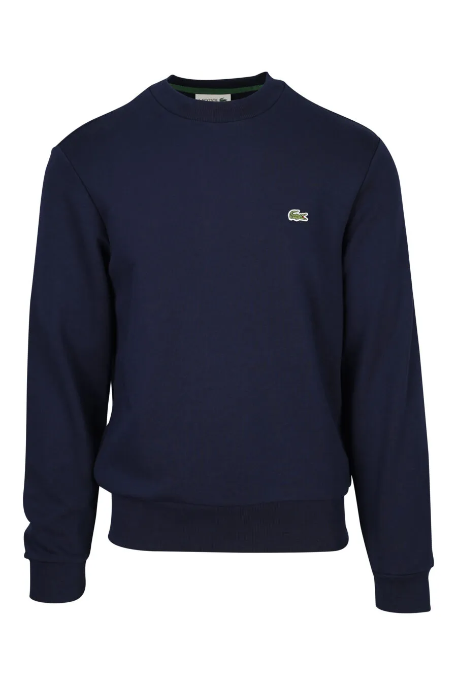 Sudadera azul oscura con minilogo 