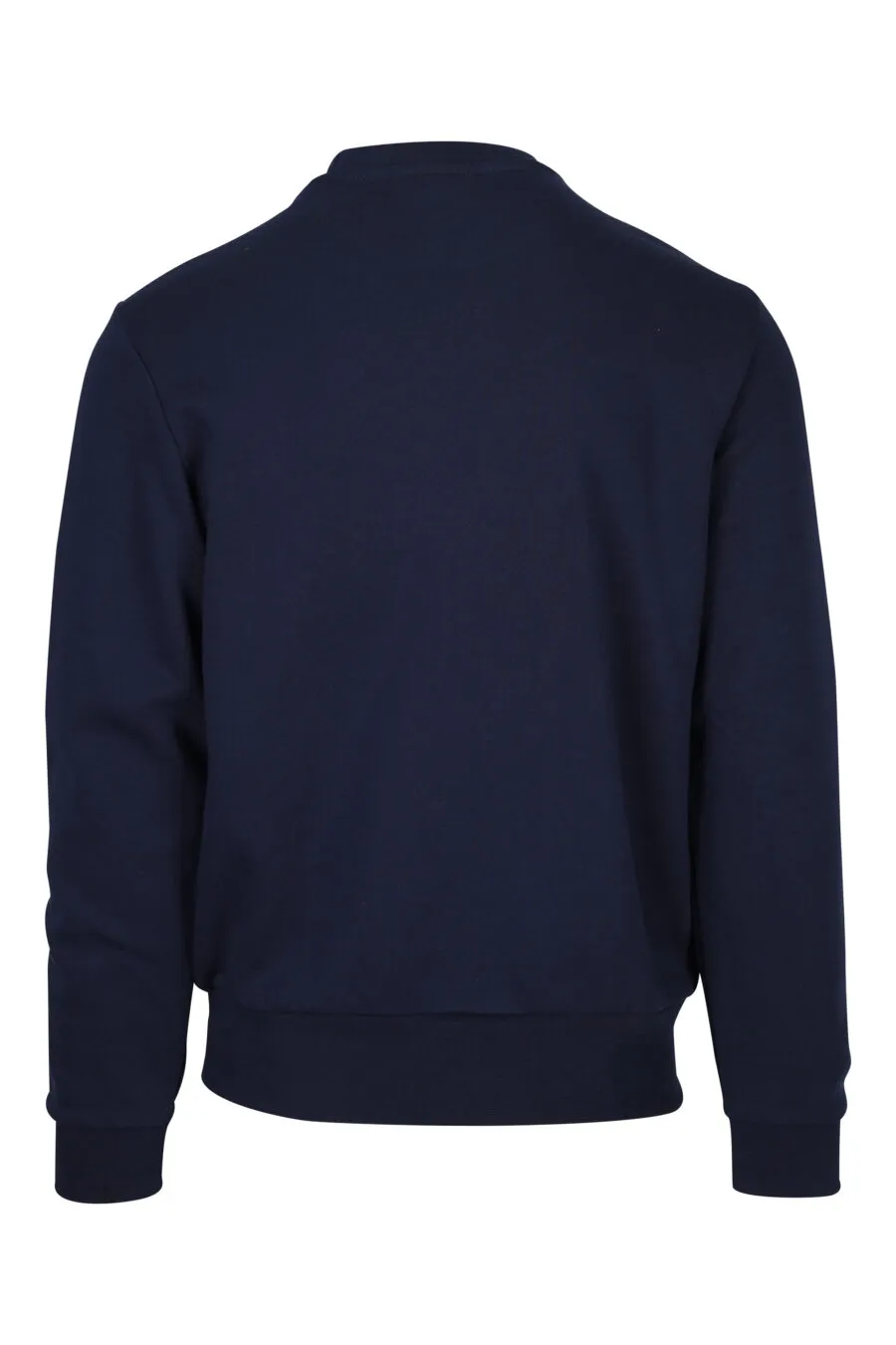Sudadera azul oscura con minilogo 