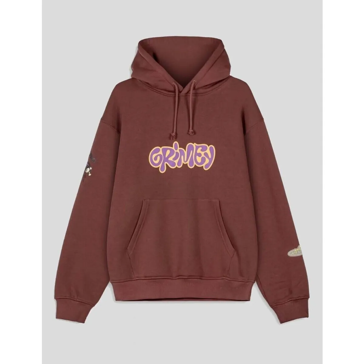SUDADERA  BLOODSUCKER VINTAGE HOODIE  BROWN
