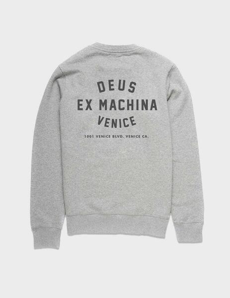 Sudadera Deus Ex Machina Venice Address Crew para hombre