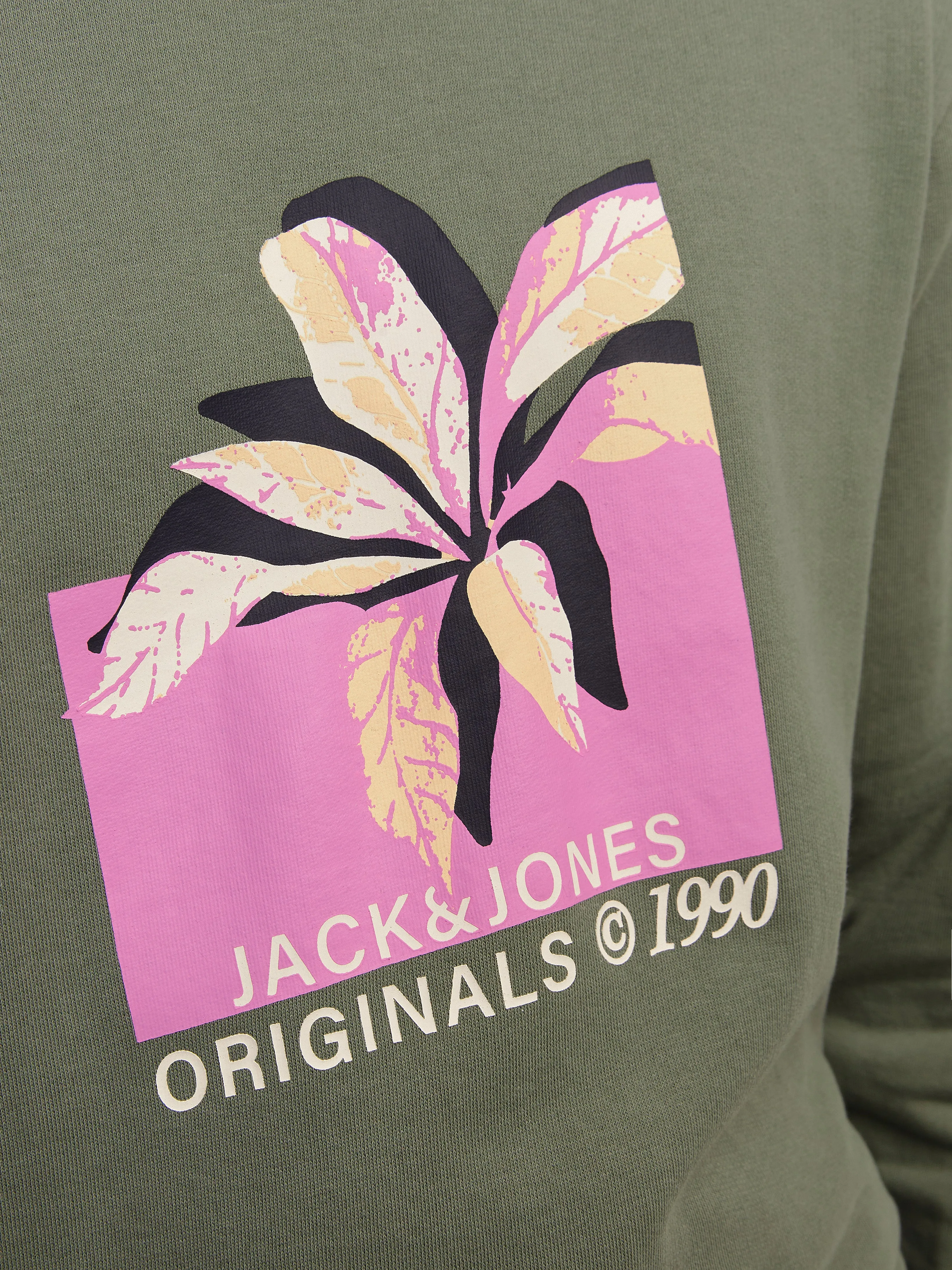 Sudadera Estampado | Verde intermedio | Jack & Jones®