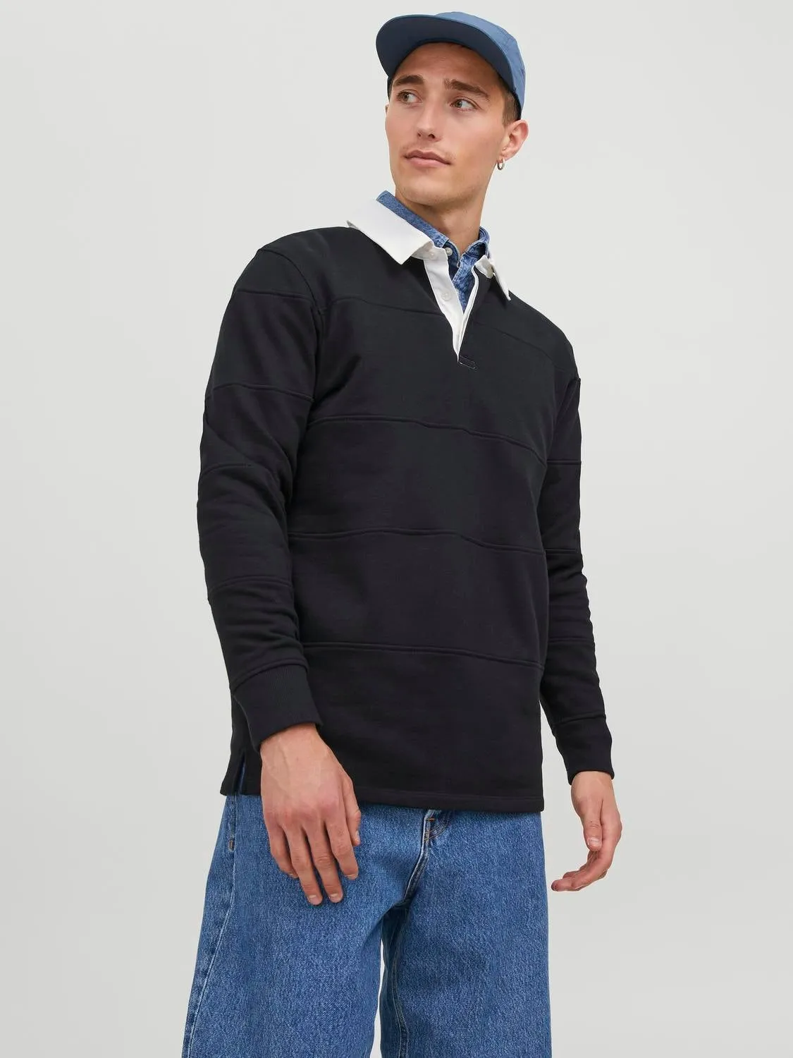 Sudadera Liso | Negro | Jack & Jones®