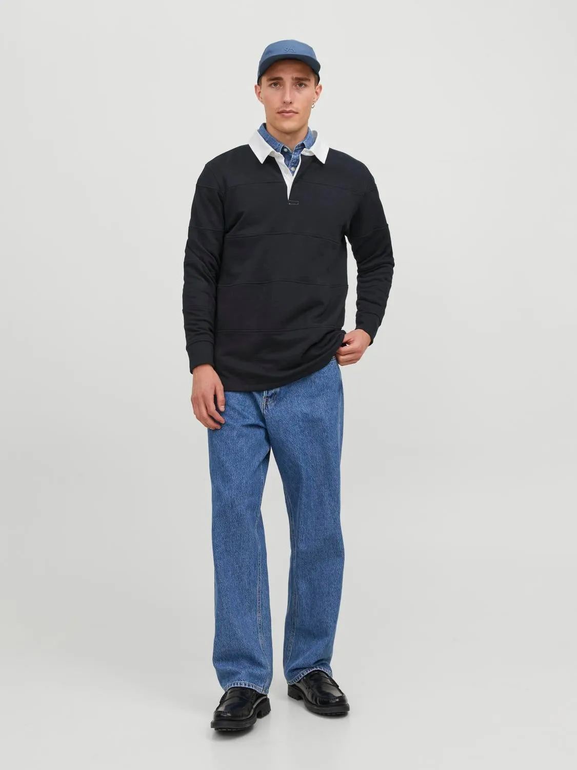 Sudadera Liso | Negro | Jack & Jones®