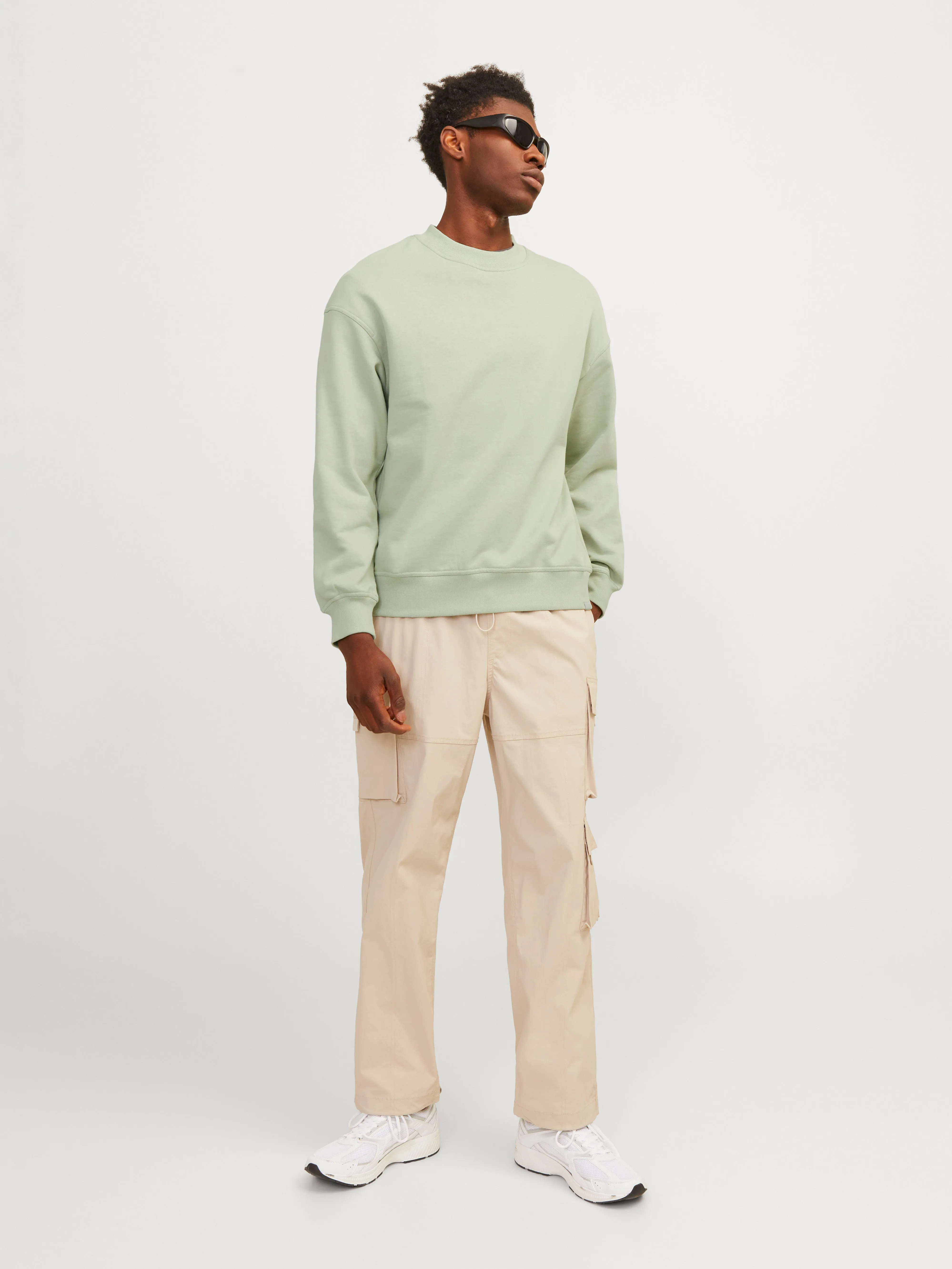 Sudadera Liso | Verde claro | Jack & Jones®