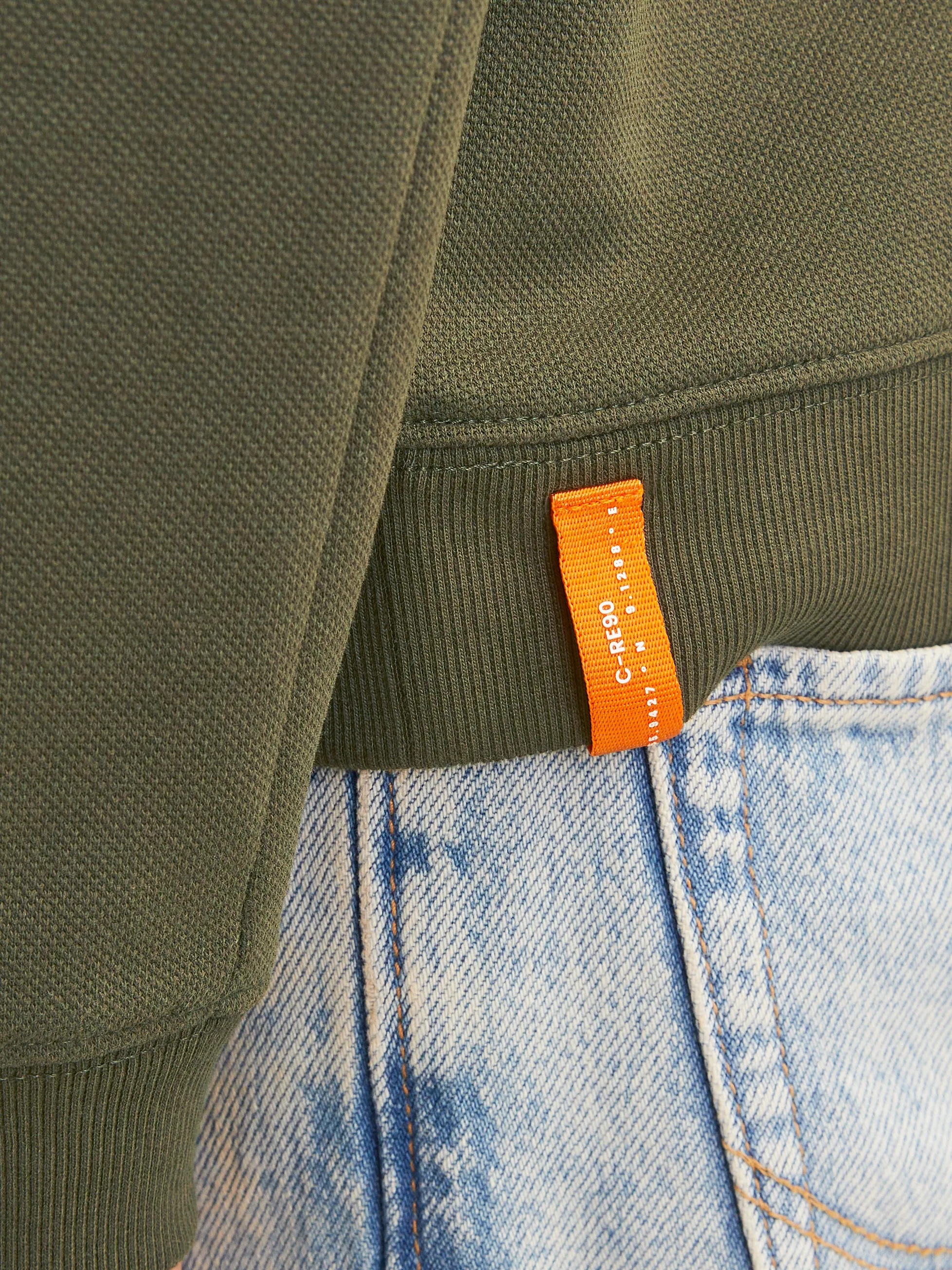 Sudadera Liso Junior | Verde oscuro | Jack & Jones®