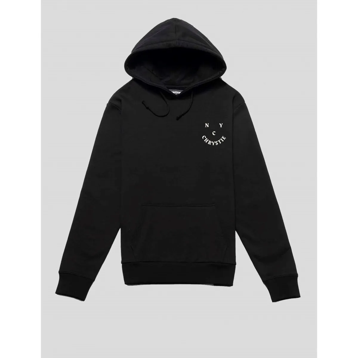 SUDADERA  SMILE LOGO HOODIE BLACK
