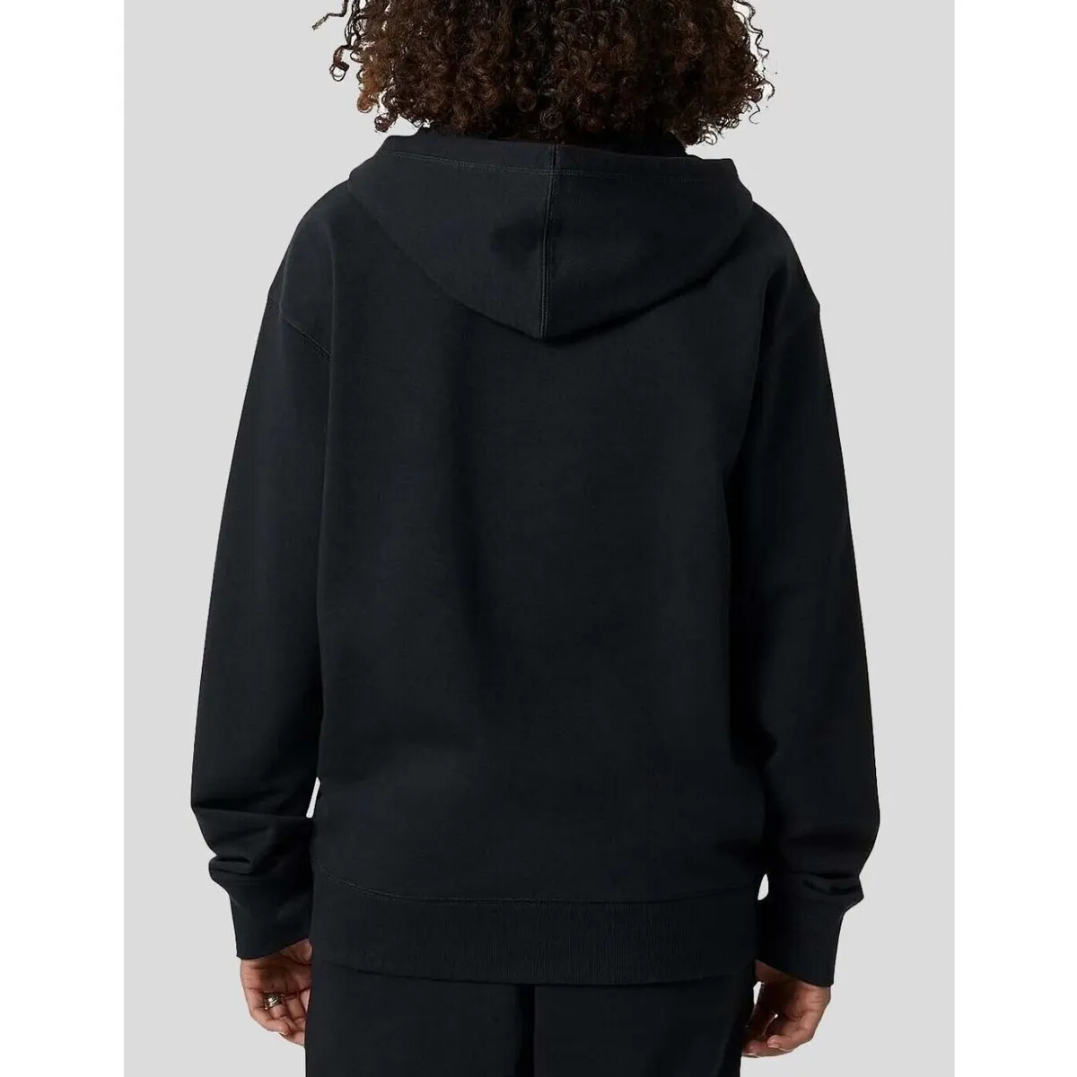 SUDADERA  UNISSENTIALS PULLOVER HOODIE  BLACK