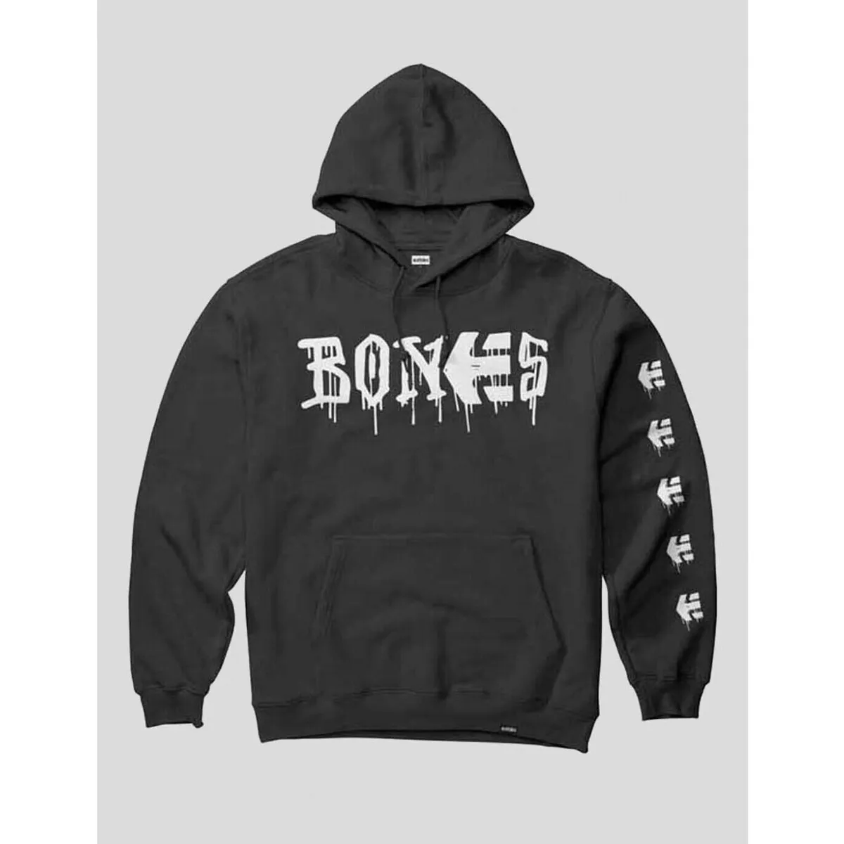 SUDADERA  X BONES HOODIE  BLACK
