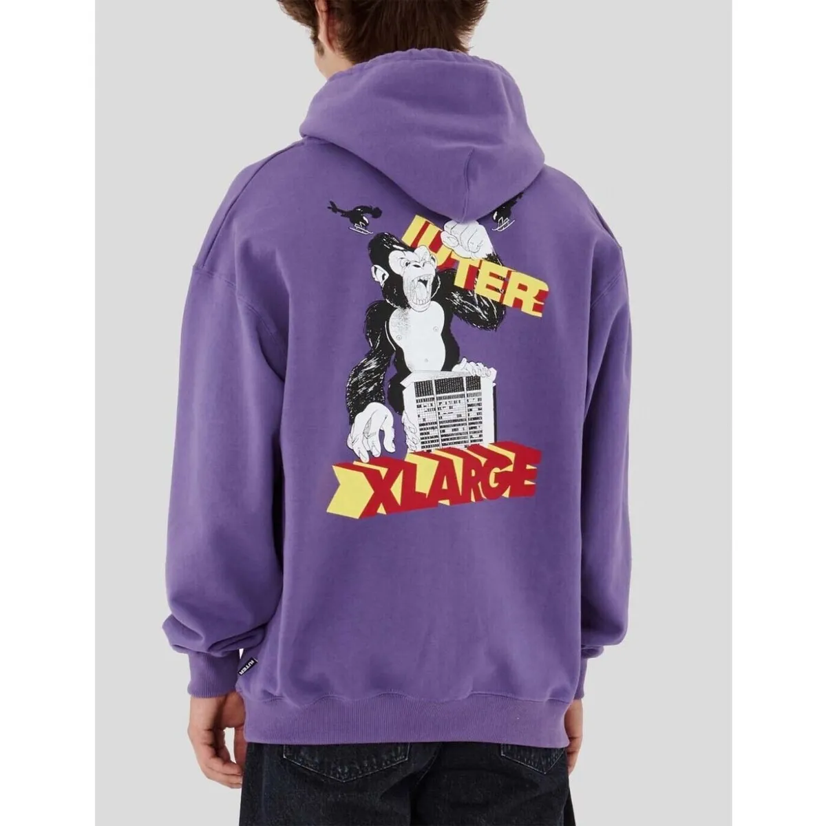 SUDADERA  XIUTER GIANT HOODIE  VIOLET