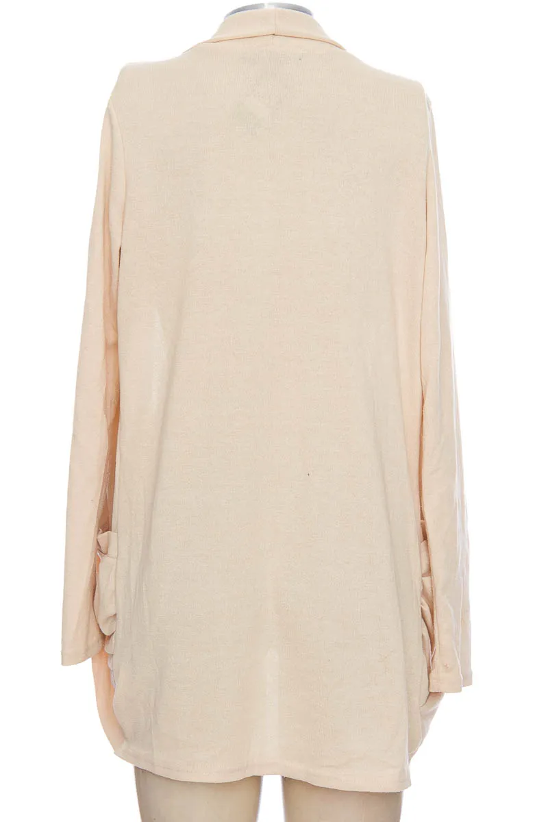 SWEATER COLOR BEIGE  MAXIRU