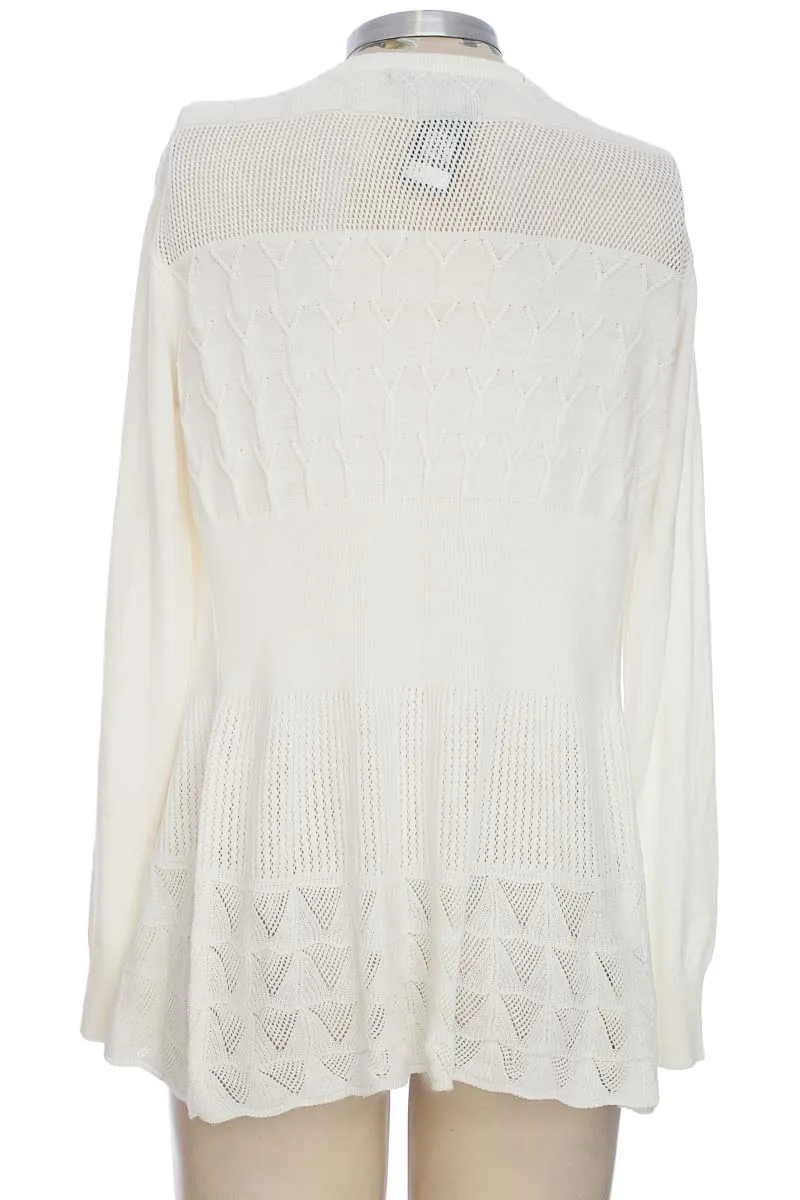 SWEATER COLOR BEIGE  OXFORD