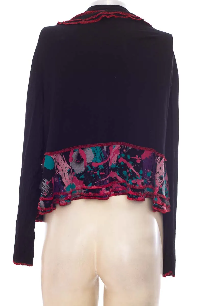 SWEATER COLOR NEGRO  SENSATIONS