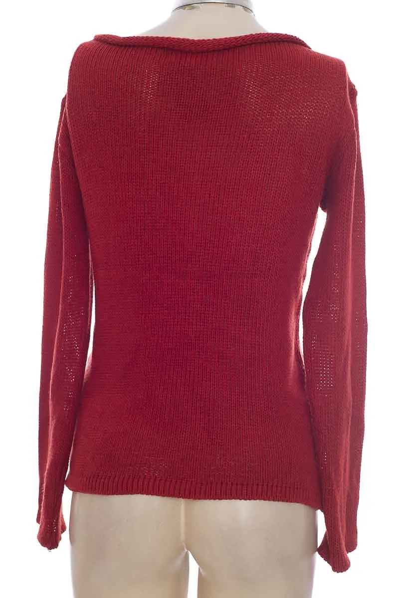 SWEATER COLOR ROJO  BEANYL