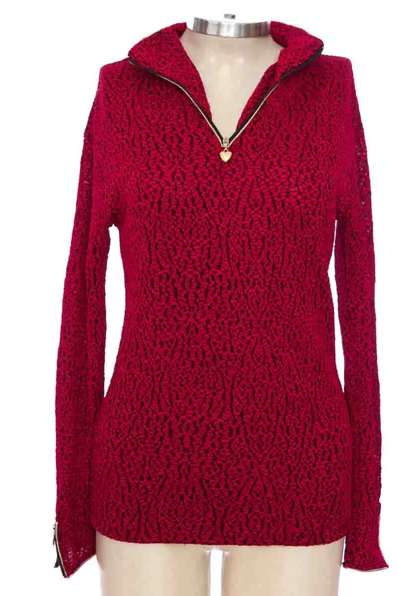 SWEATER COLOR ROJO  TOPMEROSYES