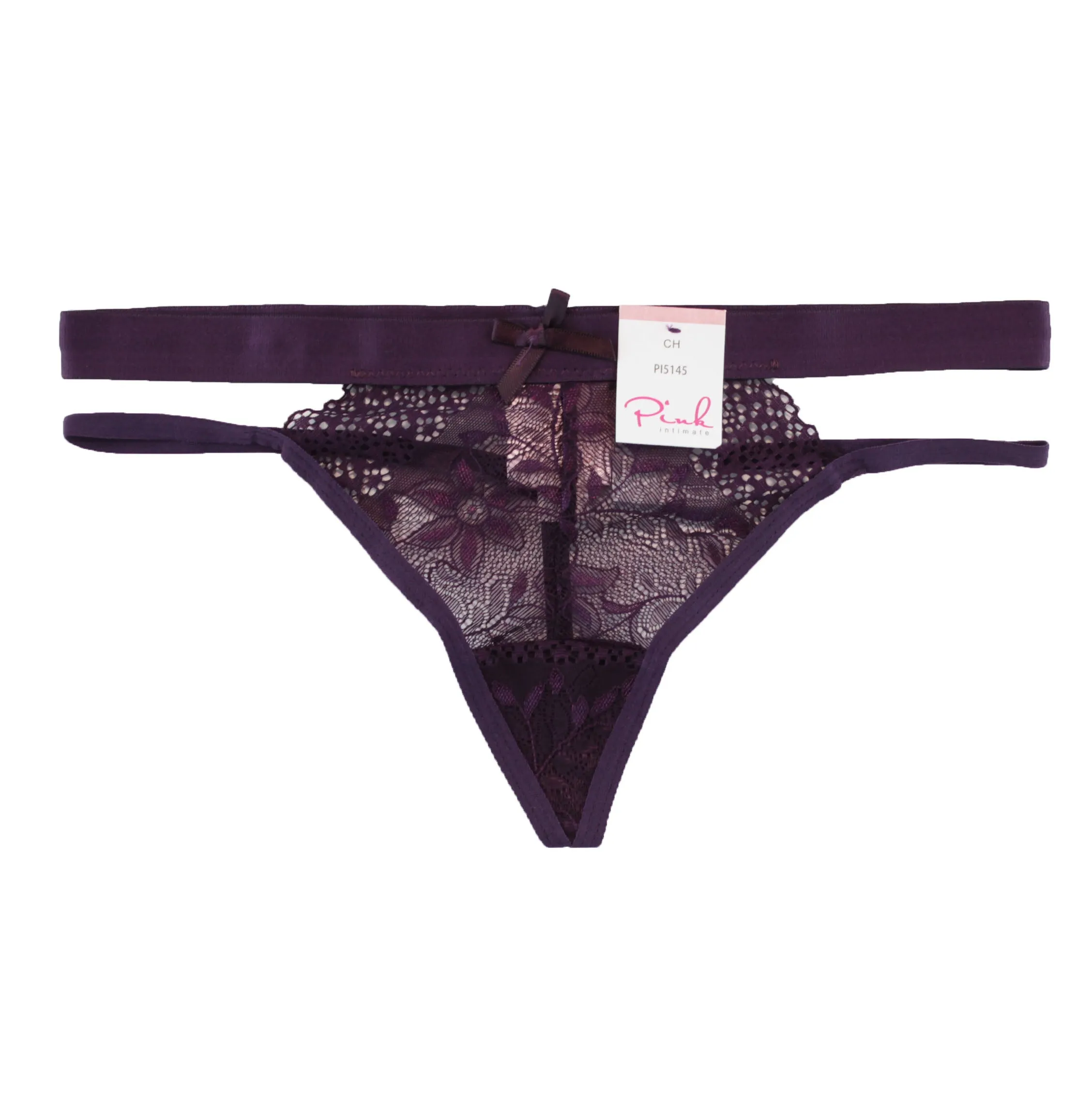 TANGA CON ENCAJE PI5145 OFF