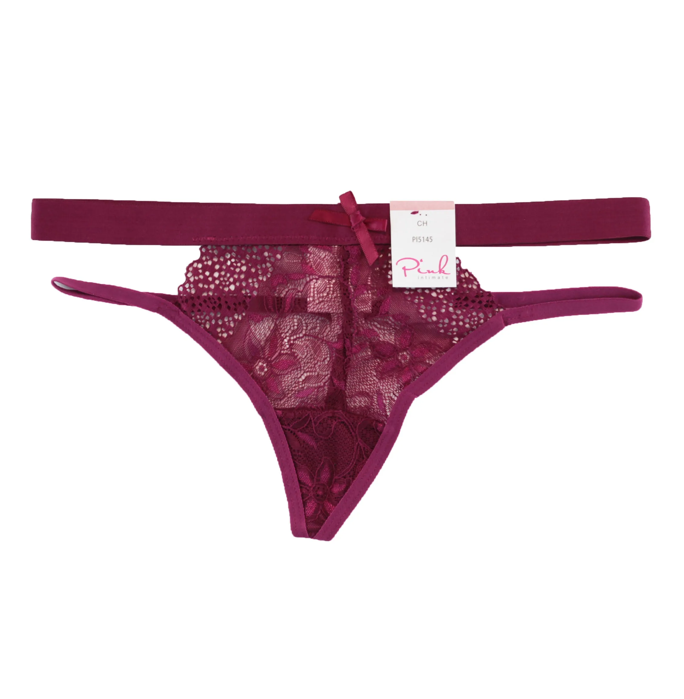 TANGA CON ENCAJE PI5145 OFF