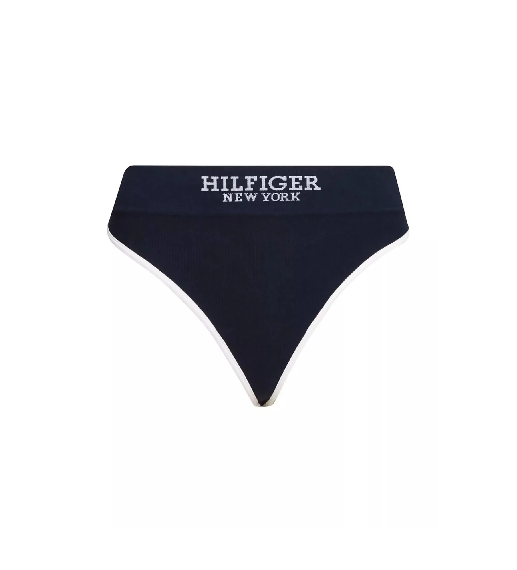 Tanga con monotipo Hilfiger marino