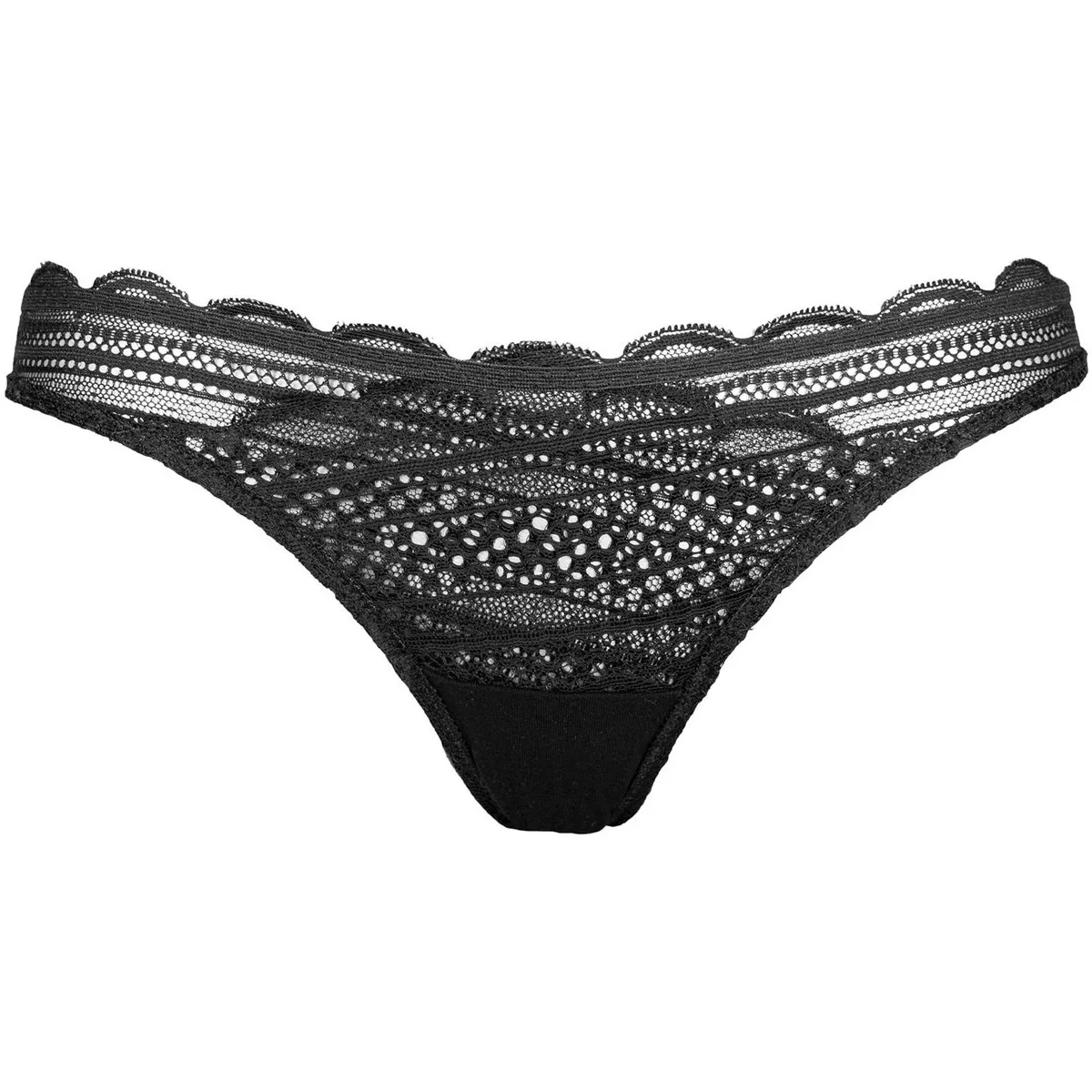 Tanga negra Prestige Gaia  Splendida