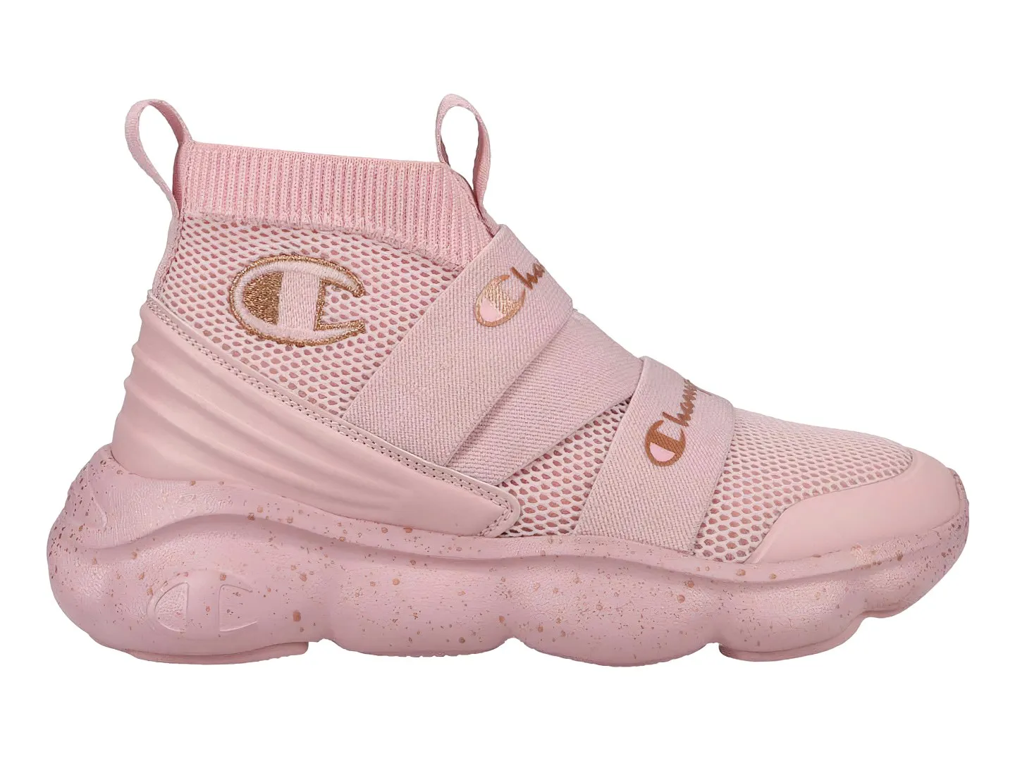 Tenis Champion Clout Z Hi Rosa Para Mujer