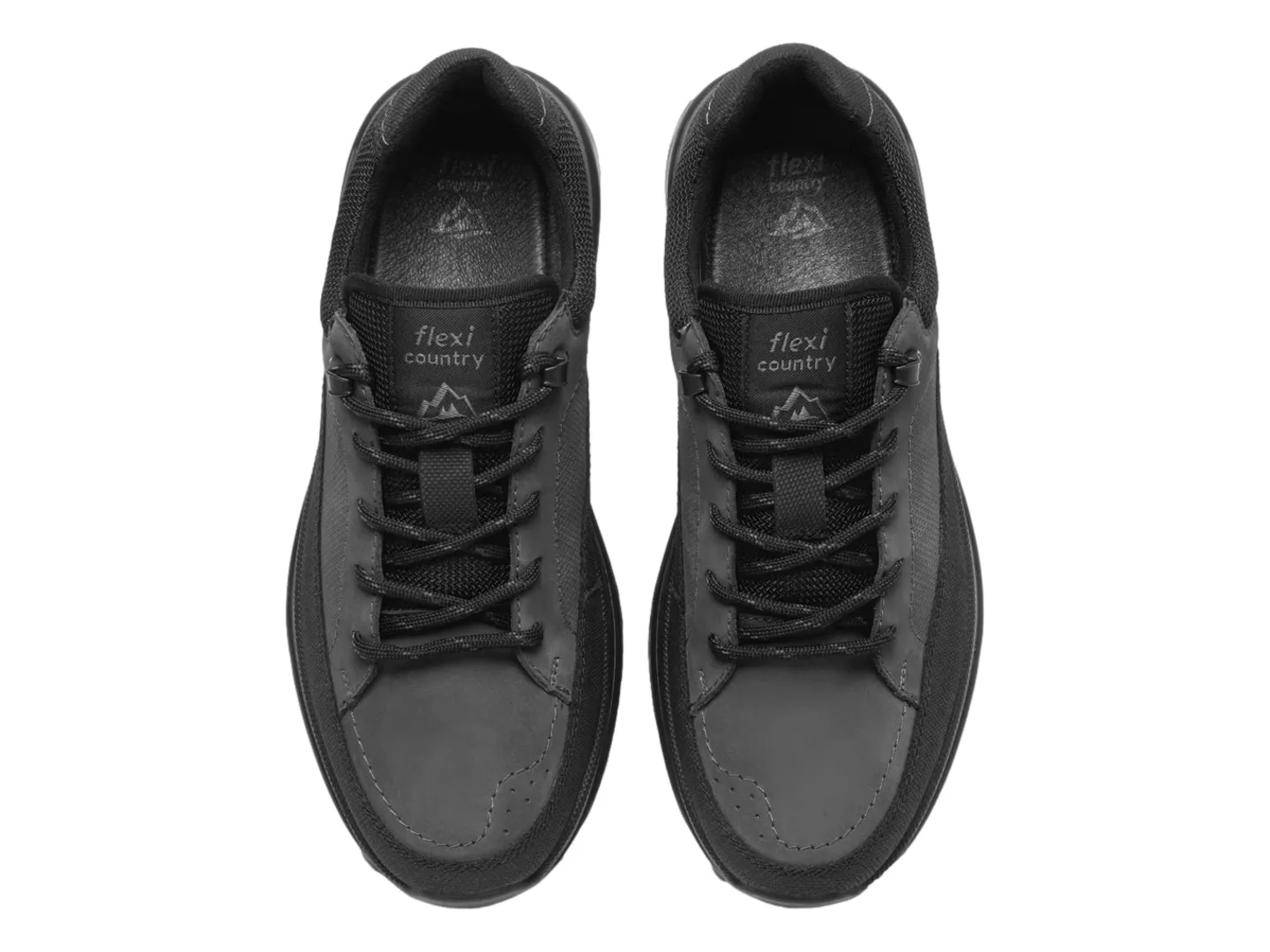 Tenis Flexi Ocon Negro Para Hombre
