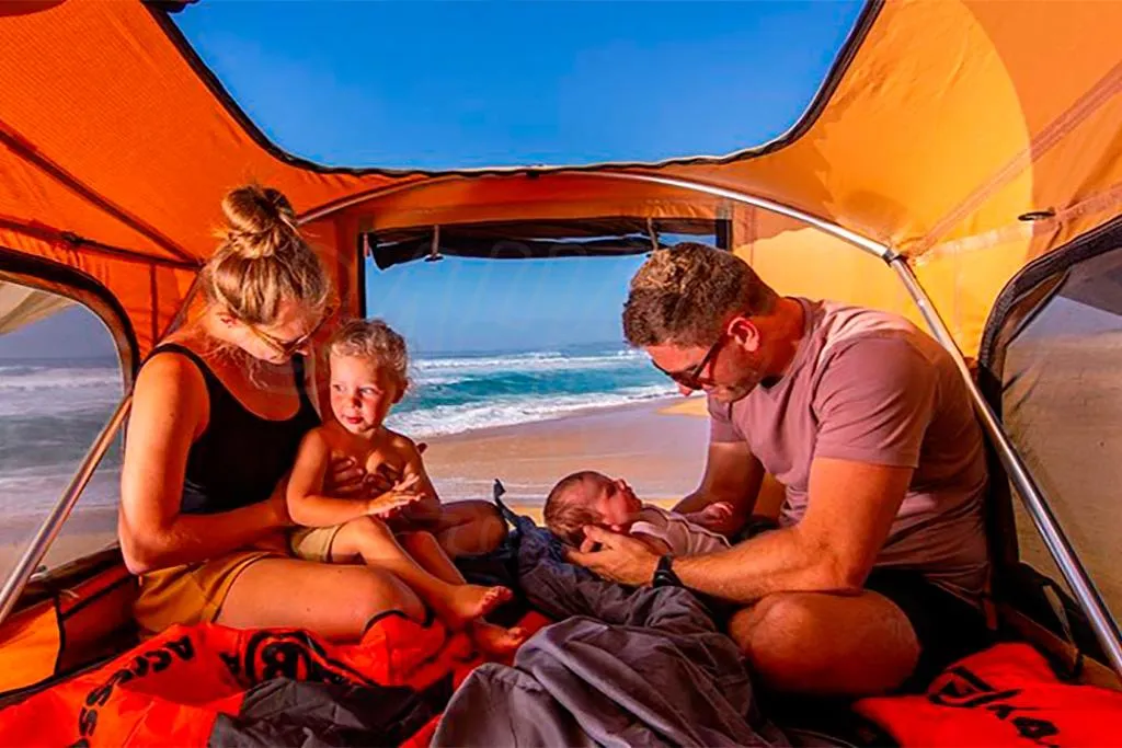 Tienda de Techo ARB FLINDERS ROOFTOP TENT Tipo libro