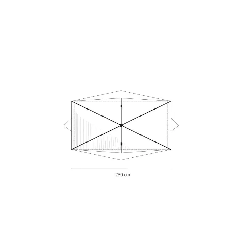 Tienda modular QAOU Beluga (6 en 1)