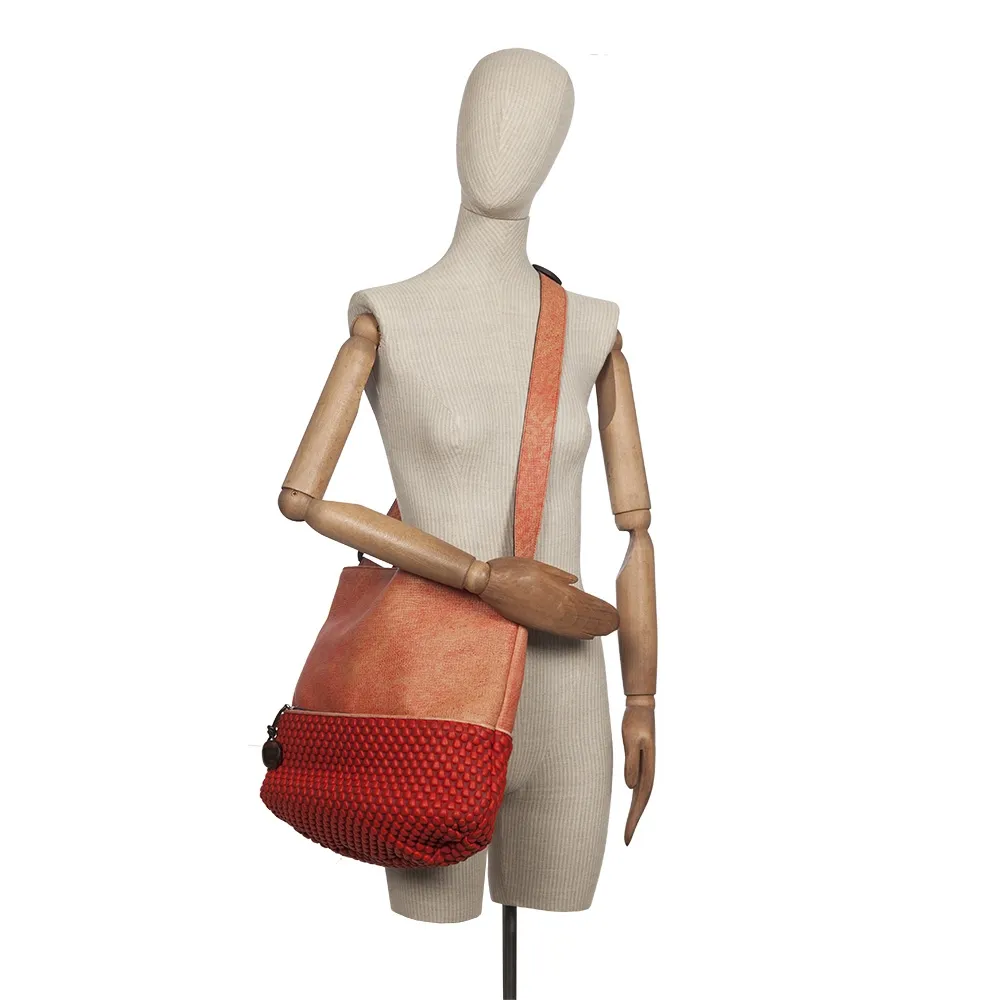 Tissa Bolso Messenger Naranja