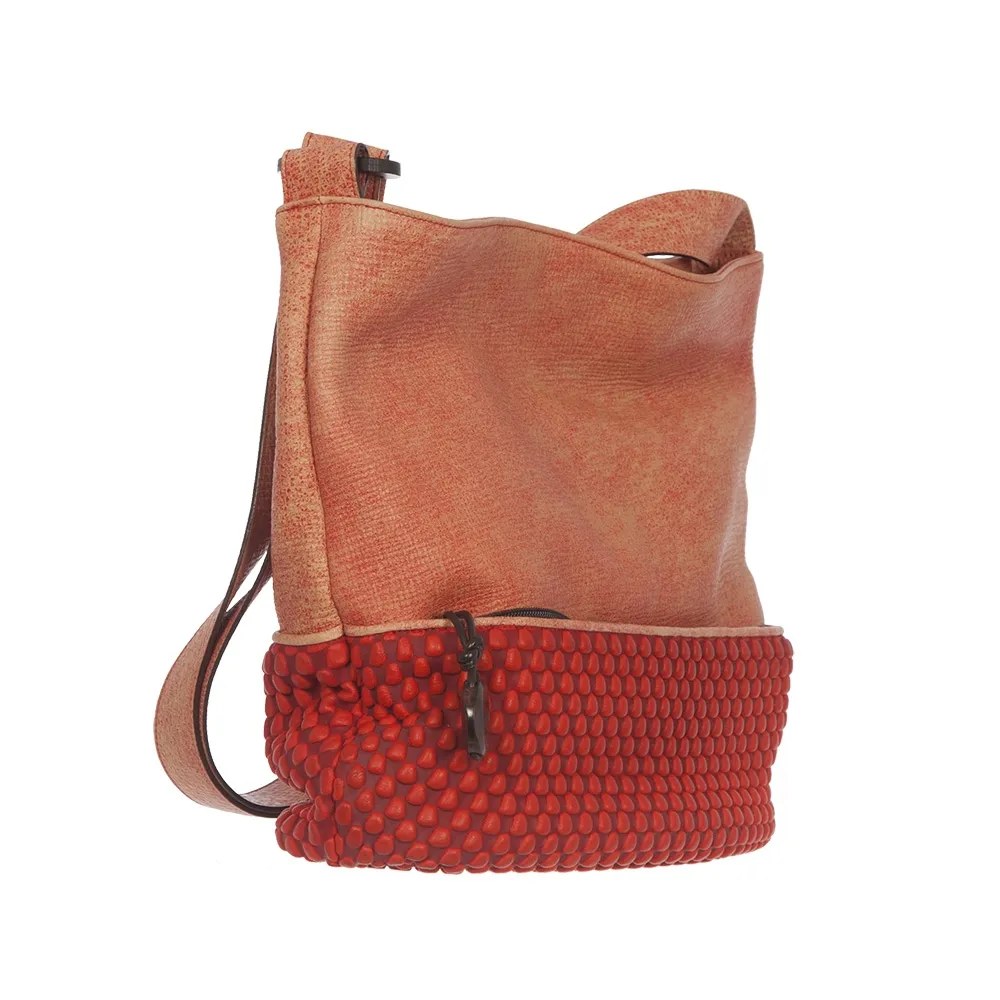 Tissa Bolso Messenger Naranja