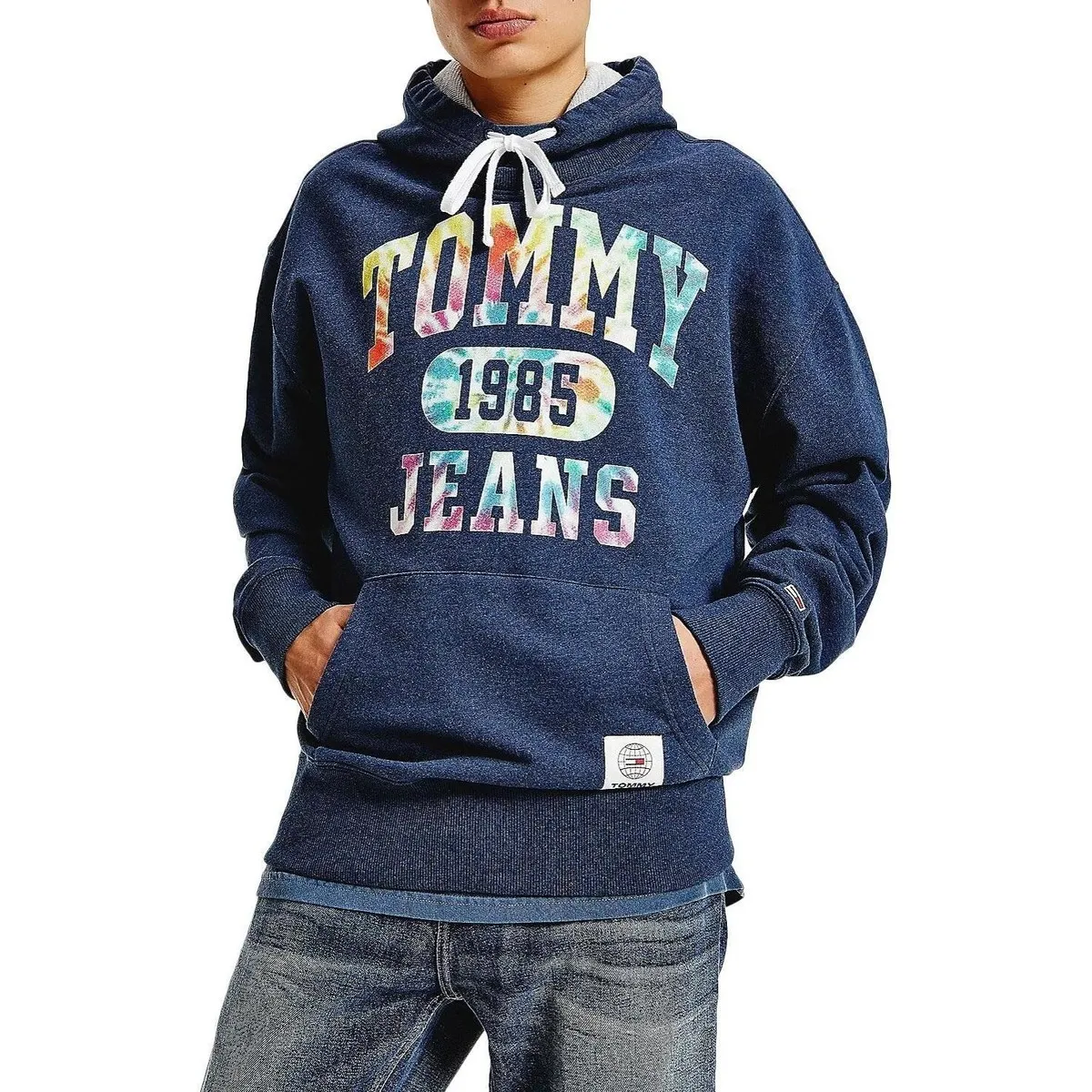 TJM COLLEGE TIE DYE HOODIE