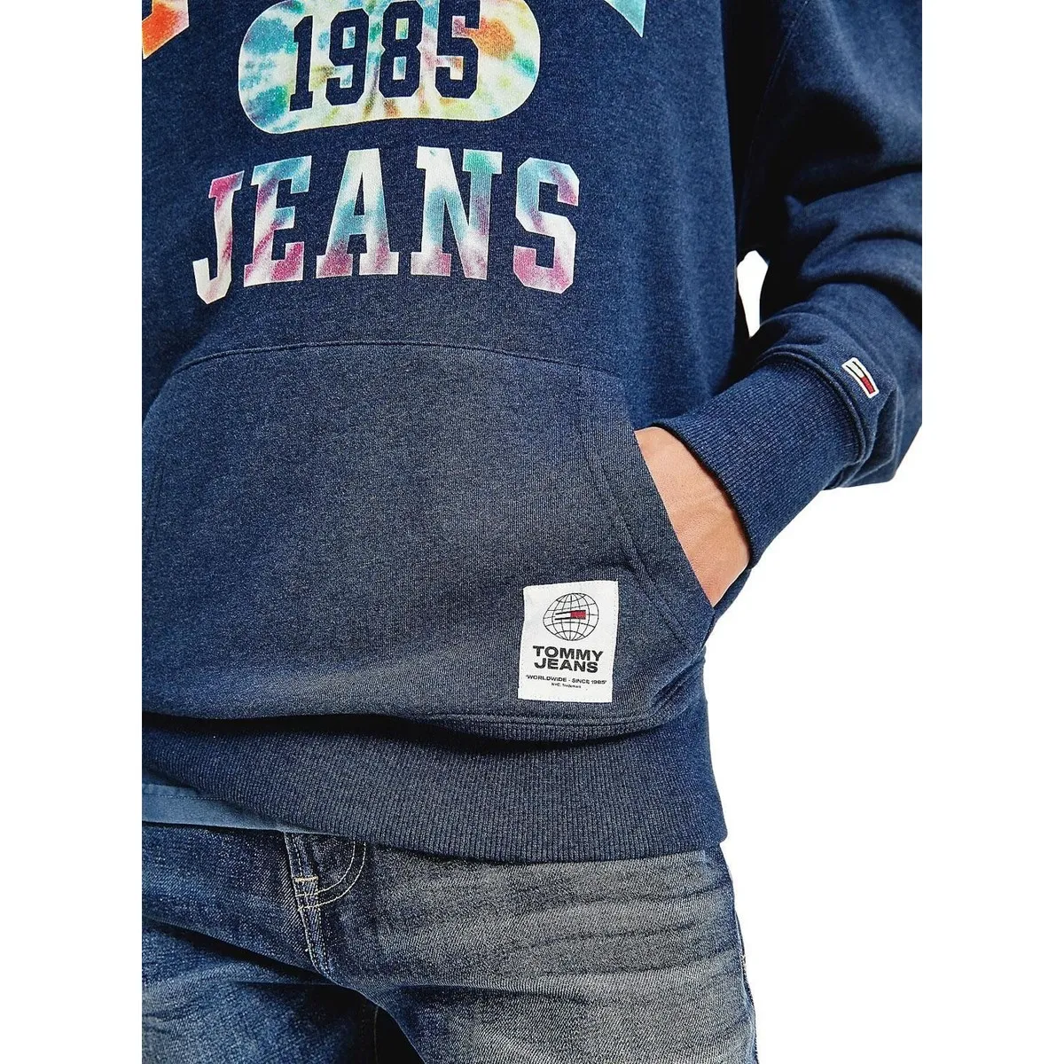 TJM COLLEGE TIE DYE HOODIE