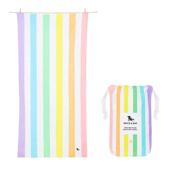 Toalla Summer Rainbow Pastel · L