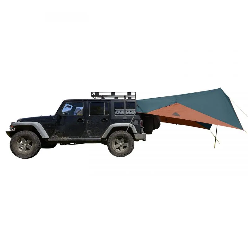 Toldo KELTY Lona de balizamiento reflectante (Estanque/Pan de jengibre)