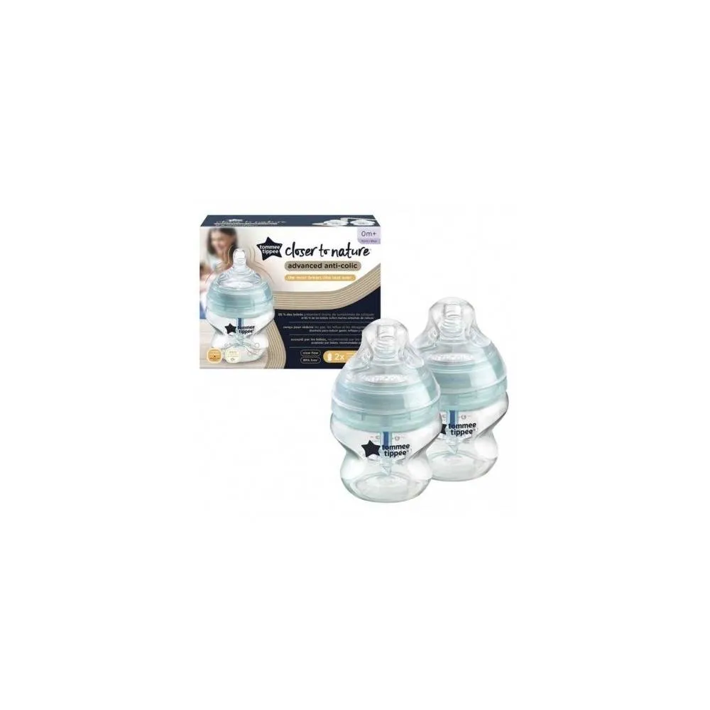 Tommee Tippee Pack 2 Biberones Anticólicos 150ml