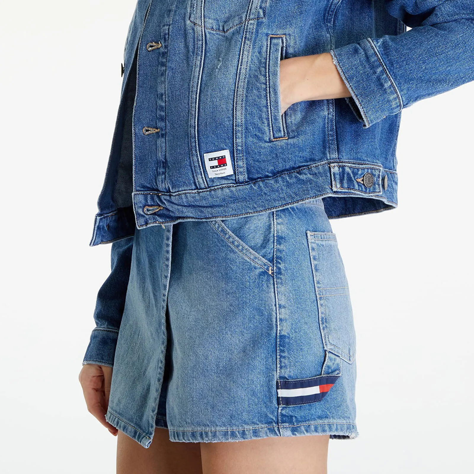 Tommy Hilfiger Izzie Slim Jacket Denim Medium