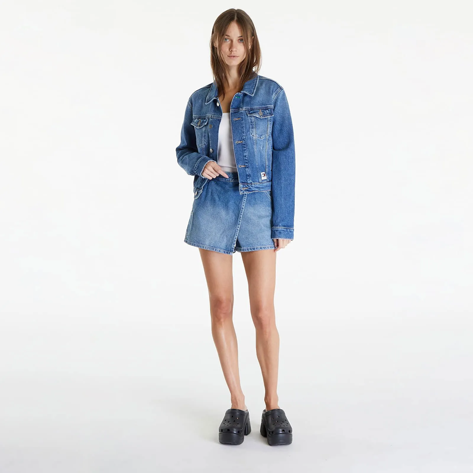 Tommy Hilfiger Izzie Slim Jacket Denim Medium