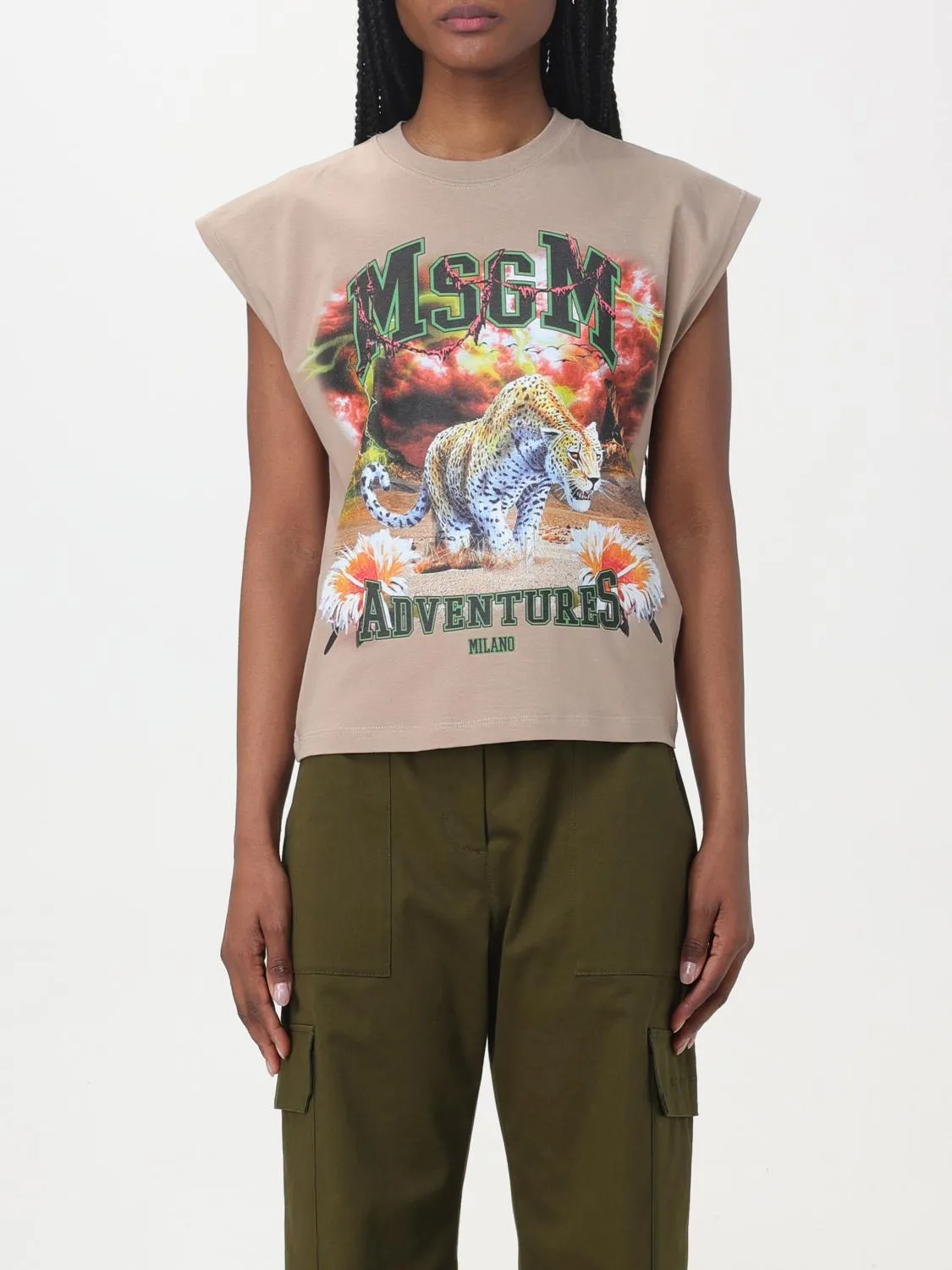 Top mujer MSGM