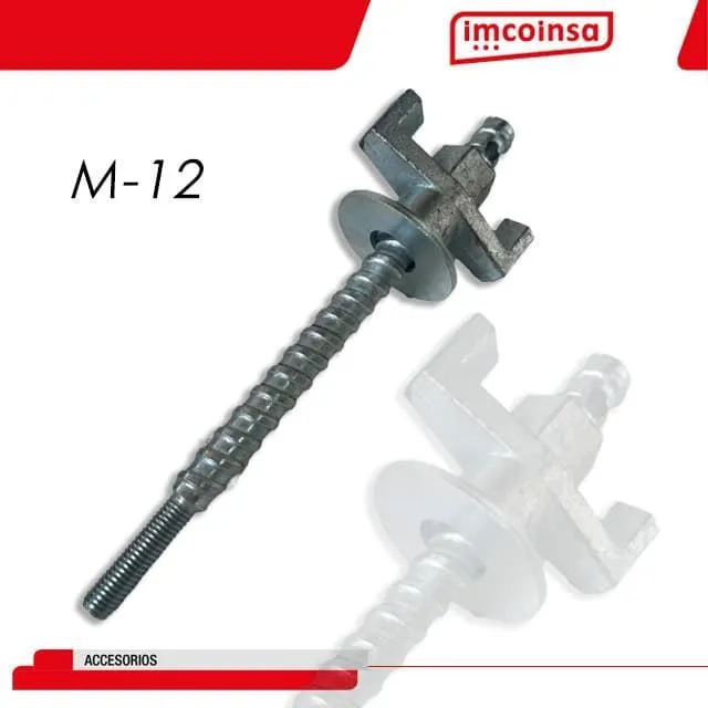 TORNILLO FIJACIóN M12 SOPORTETABIQUE (IMCOINSA)