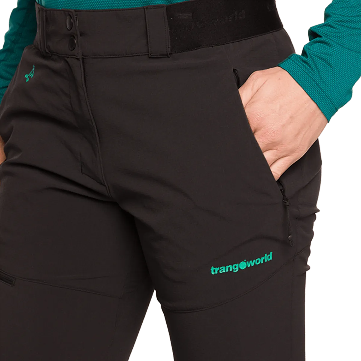trangoworld Pant. Largo Balmaz Negro