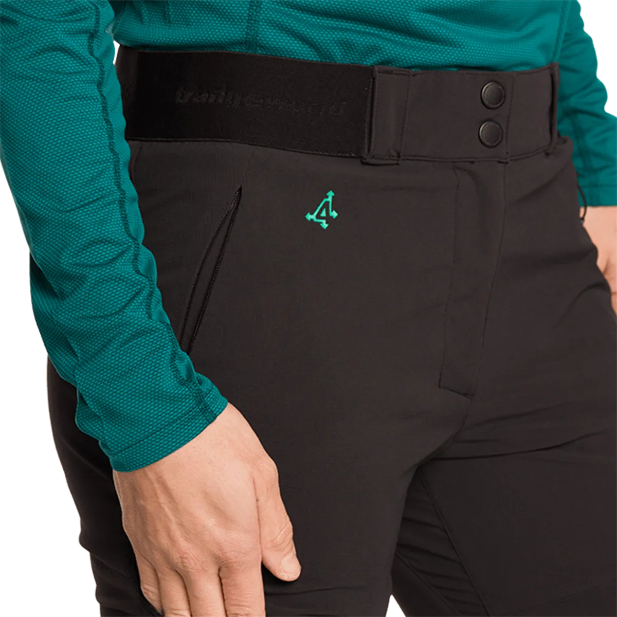 trangoworld Pant. Largo Balmaz Negro